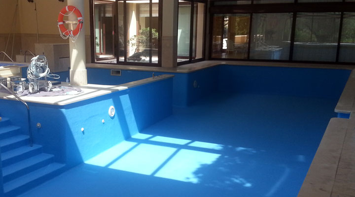 Piscina de hormigón